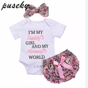 Baby girl outfit, baby girl set, 3 to 6 months